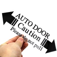 ❤NEVERTL-513❤ 1PC Automatic Auto Door  Caution Please Do Not Pull Decal Car Sticker /nevertl-my/