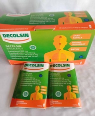 DECOLSIN Kapsul Batuk&Flu (beli 1 /beli 5/beli 1 box isi 25 strip lebih murah)