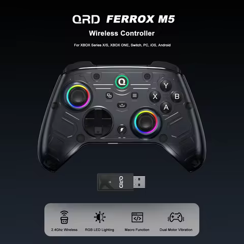 QRD FERROX M5 2.4Ghz Xbox Gaming Controller Wireless Gamepad for Xbox Series X/Xbox Series S/Xbox On