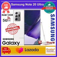 SAMSUNG GALAXY NOTE 20 ULTRA 5G Snapdragon RAM 12GB - 512GB / 256GB - Garansi 1 tahun - Original SAM