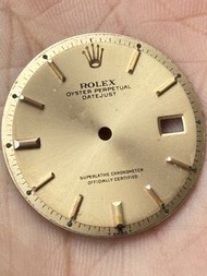 🌹🟡Rolex DateJust罕有原裝香檳金面🟡🌹🔴🔴玫瑰金皇冠🔴🔴玫瑰金字釘👍🏻👍🏻狀態如圖👍🏻👍🏻適合1600 1601 1603 18K玫瑰金及玫瑰金鋼等型號👍🏻👍🏻
