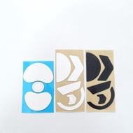 3M Mouse Foot Sticker Suitable for Logitech G705 Wireless G502X Foot Pad Foot Pad Rubber Pad Curved 