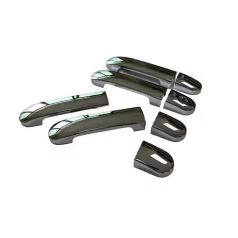 Chrome Door Handle Cover W/ Smart Keyholes for Nissan Cube Z11 02-08 /March Micra K12 03-10 /Versa T