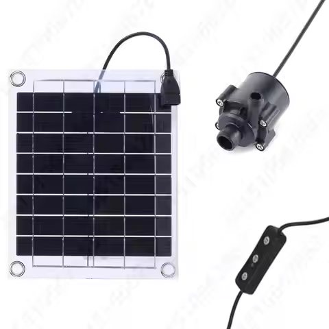 12V 10W Solar Water Pump Garden Decoration Mini Water Pump Watering System Solar Panel Pump with Adj