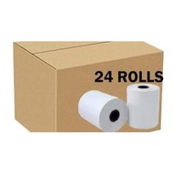 1 Carton (24rolls x 350pcs) Thermal Sticker A6 Paper Roll Airway Bill Sticker Thermal Label AWB