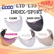 L33 BOGO Visor for LTD SPORT / INDEX Helmet L33
