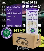 Wilson Original High-end Single-tube hand glue ball four free shipping Slazenger tin can 34 pieces W