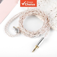 KBEAR FanMusic IEM Cable, 6N OFC Silver-Plated Earphone Upgraded Cables Headphone Extension Wire, KZ