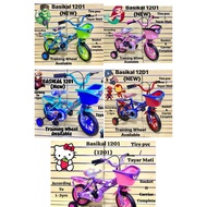 📦Basikal Budak Saiz 12" Inch Bicycle Kids / Basikal Kanak / Basikal 12 Inci / Umur 2-4 Tahun -1201