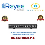 REYEE RUIJIE RG-EG310GH-P-E 10-PORT HIGH PERFORMANCE CLOUD MANAGED POE OFFICE ROUTER