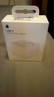 Apple, 20W USB-C 電源轉換器 (全新）