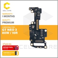 Sim Holder Board For REALME GT NEO 3 80W RMX3561 / ONEPLUS 10R (Sim Ribbon WITH MIC)