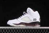 A Ma Maniere x Air Jordan 5 Retro "Violet Ore" AJ5 喬5 白酒紅 IB1528-100