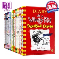 预售 小屁孩日记英版全套装1-12英文原版Diary of a Wimpy Kid12册合集