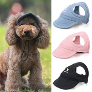Dog Sun Hats Breathable Dog Baseball Caps Dog Hats Peaked Cap Sun-proof Wear-resistant Universal Out