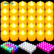 1PCS LED Candle Multicolor Lamp Simulation Color Flame Tea Light Candles Home Birthday Party Wedding Decoration Candles