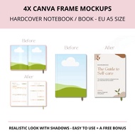 Canva Mockup Notebook, Mockup Book. Mockup Planner. Journal Mockup. Canva Mockups. Digital Product M