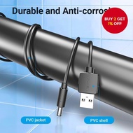 New Vention USB to DC 55mm Charging Cable 28 AWG for Hub Mini Fan and Table Lamp Kabel Pengecas USB 