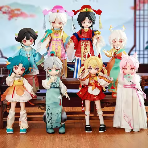 Nagi Windrider Serenade Series 1/12 MJD Blind Box Chinese Style Nagi Mystery Box Joint Moveable BJD 