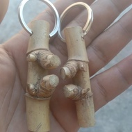 gantungan kunci bambu petuk.