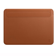 WiWU Laptop Sleeve Case for 2026 MacBook Air 15.3/Macbook Air 13.6 inch M5 M4 Ultra-thin Leather Not
