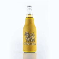 beer Condom cooler holder koozie Singha ปลอกหุ้มขวดเบียร์เก็บความเย็น