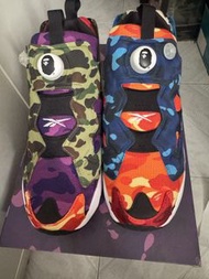 Reebok x BAPE InstaPump Fury OG 迷彩聯名鞋
