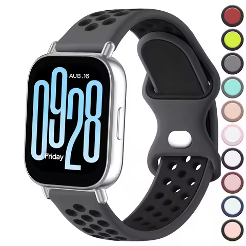 22mm Silicone Band For Xiaomi Watch S4 S3 S2 S1 Active Pro/Color 2/Color Sport Edition Strap For Red