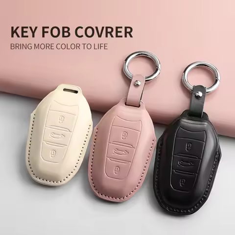 Car Key Cover For Citroen C5X, C5 Aircross, Elysee, C-Quatre, C4L, C3-XR, Picasso