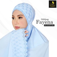 Mukena/Telekung Cotton Sulam Bunga Lily Signature ( Aura Series)
