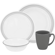 Corelle Mystic Grey Dinnerware Set, 16-pc