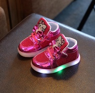 Hello Kitty LED Shoes Kasut Berlampu 1Y 2Y 3Y 4Y 5Y