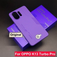 Original Phone Case For OPPO K13 Turbo Pro Original Silicone Capa For OPPO K13 Turbo+ Soft Cover For
