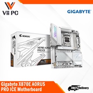 Gigabyte X870E AORUS PRO ICE X870 Supports Ryzen™ 9000 / 8000/ 7000 Series CPU / 4*M.2 slots, includ
