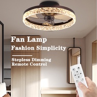 Nordic fan lamp Remote Lights Silent Ceiling Fan Lamp Fans With Control Bedroom Living room Decor