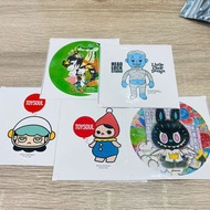 Toy Soul Summer Soul 2022 Sticker How2Work Zimomo Labubu Kohei Ogawa 小川耕平 BG Bear One Little Planet POH Head Lock Studio Little Chop Design 貼紙