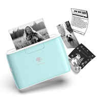 เครื่องปริ้นพกพา Phomemo M04S เครื่องพิมพ์ใบปะหน้า เครื่องปริ้นสติ๊กเกอร์ ไร้หมึก พิมพ์ที่อยู่ รูปภา