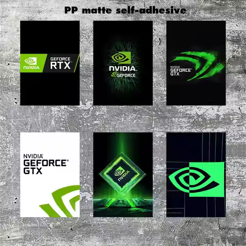 NVIDIA GeForce RTX 5090 Poster Frameless poster pp Matte adhesive paper for Living room hallway bedr
