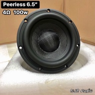 Peerless ซับวูฟเฟอร์ 6.5 นิ้ว 4โอห์ม 100วัตต์ SUBWOOFER ดอกลำโพงซับ