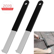 2Pcs Paver Puller, Paver Extractor Tool with Joint Scraper Mini Teeth & Gripper Slots, Paver Removal