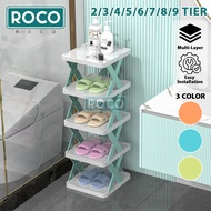 ROCO Shoe Storage Organizer Rack Multilayer Shoes Rack Stackable Shoe Shelf Rak Kasut Bertingkat 鞋架