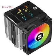 PA 120 Digital CPU Cooler 6 Heat Pipe/CPU/CPU Simultaneous Monitoring Supports LGA1851/1700/AM5 ARGB