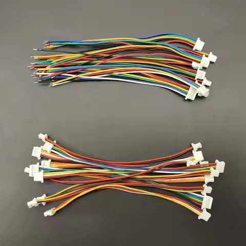 10/20Pcs JST SH1.0 SH 1.0mm Wire Cable Connector 2/3/4/5/6/7/8Pin Terminal Plug Electronic Line 28AW