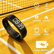 Outdoor Smartwatch Sports Bracelet Vibration Alarm Clock Reminder Sleep Monitoring 24 Hours Pedomete