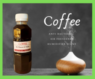 COFFEE SCENT 250ml. Air Fresheners and scented water based essential for Humidifier Atomizer, Aromatherapy, Spa scent, Fabric Perfume, Linen Spray, diffuser, air purifier, Room and Car Seat Spray, Anti-bacterial. Not essential oil.