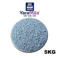 5KG Baja Subur | Baja Pokok | Baja Gemuk 16-16-16 YaraMila Fertilizer (Repack)