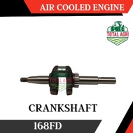 Crankshaft 168FD Aircooled Diesel Engine