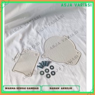 NEW AEROX CVT COVER ACRYLIC NEW AEROX CVT COVER FREE BOLT