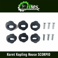 Scorpio HOUSE Clutch Rubber - SCORPIO Z CLUTH HOSE COUPLING Housing Rivet