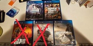PS4 二手遊戲放 全要150